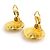 Orecchini a clip in metallo dorato Chanel D'oro - vista 8