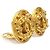 Orecchini a clip dorati Chanel D'oro - vista 2