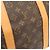 Borsa Boston Keepall Bandoulière 55 Monogram Louis Vuitton Marrone - vista 8