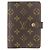 Copertura per agenda PM Monogram Louis Vuitton Marrone
