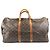 Borsa Keepall Bandoulière 55 Monogram Louis Vuitton Marrone