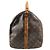 Borsa Keepall Bandoulière 55 Monogram Louis Vuitton Marrone - vista 3