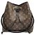 Néonoé Borsa a Spalla Neo Noé MM Monogramma Louis Vuitton Marrone Nero