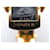 Hermès VINTAGE HERMES CROISILLONS BRACELET GOLD PLATED & POROSUS CROCODILE LEATHER BANGLE Golden  - view 6