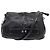 BARBARA BUI JULES PYTHON LEATHER BLACK SHOULDER BAG