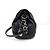 BARBARA BUI JULES PYTHON LEATHER BLACK SHOULDER BAG - view 4