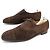 SCARPE JOHN LOBB SEYMOUR 10.5E 44.5 IN CAMOSCIO MARRONE