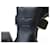 CHAUSSURES YVES SAINT LAURENT TRIBUTE BL 267367 38.5 SANDALES DAIM NOIR  - vue 10