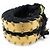 Bracciale Aurelie Bidermann Copacabana Cuff Aperto Metallo Dorato D'oro - vista 2