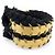 Bracciale Aurelie Bidermann Copacabana Cuff Aperto Metallo Dorato D'oro - vista 4
