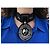 COLLANA LANVIN CHOKER CON PENDENTE A NODO 10 ANNI NERO ALBER ELBAZ - vista 7