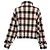 Maglione cropped a collo alto a quadri in jacquard Victoria Victoria Beckham in viscosa multicolore - vista 3