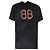 T-shirt Oversized Crypto Balenciaga in Cotone Nero