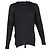 Balenciaga Oversized Rollkragenpullover aus schwarzer Seide