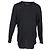 Balenciaga Oversized Rollkragenpullover aus schwarzer Seide - Ansicht 3