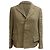 Blazer de lino marrón en espiga Ralph Lauren Castaño Roja
