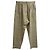 Pantalones rectos a medida Lemaire en seda beige - vista 2