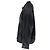 Giacca in denim deconstructed lavata Balenciaga in cotone nero - vista 2