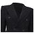 Blazer Hourglass de Tweed Balenciaga en Algodón Negro - vista 2