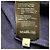 Navyblauer Wollpullover mit Balenciaga-Logo-Stickerei Marineblau - Ansicht 5