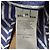 Camicia a righe in cotone blu con logo ricamato Balenciaga - vista 7