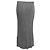 Victoria Beckham Midi-Rock aus grauem Polyester - Ansicht 3