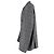 Balenciaga Double-Breasted Oversized Checked Blazer in Grey Viscose - view 2