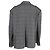 Balenciaga Double-Breasted Oversized Checked Blazer in Grey Viscose - view 3