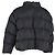 Balenciaga Logo Zip-Up Cropped Down Jacket in Black Polyester - view 3