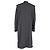 Balenciaga Deconstructed Check Coat in Grey Wool - view 3