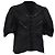 Iro Poyra Bluse aus schwarzer Viskose
