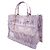 Borsa tote tie-dye Kasbah Sandro in cotone viola Porpora - vista 2