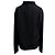 Moncler Halb-Zip Polo-Pullover aus schwarzer Schurwolle - Ansicht 3