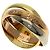 Anello Trinity di Cartier in oro 18K