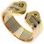 Anello Cartier 2C in oro giallo bianco e rosa 18K