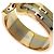 Anello Cartier 2C in oro giallo bianco e rosa 18K - vista 5