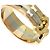 Anello Cartier 2C in oro giallo bianco e rosa 18K - vista 6