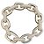 Autre Marque Bracciale in argento sterling con mini diamanti