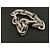 Autre Marque Bracciale in argento sterling con mini diamanti - vista 4