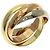 Anello Trinity di Cartier in oro 18K - vista 2
