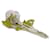 Fermaglio per capelli Prada Rose Argento Porpora  - vista 4