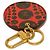 Portachiavi Monogram Louis Vuitton Rosso Monogramma - vista 4