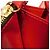 Louis Vuitton Langer Geldbeutel aus Damier-Canvas Braun Rot Fuschia Damier ebene - Ansicht 15