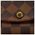 Louis Vuitton Langer Geldbeutel aus Damier-Canvas Braun Rot Fuschia Damier ebene - Ansicht 22