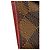 Louis Vuitton Langer Geldbeutel aus Damier-Canvas Braun Rot Fuschia Damier ebene - Ansicht 31