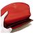 Louis Vuitton Langer Geldbeutel aus Damier-Canvas Braun Rot Fuschia Damier ebene - Ansicht 5
