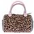 Borsa Roger Vivier Leopardata e Rosa in Pelle Marrone - vista 2