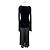 Autre Marque MALINA Maxikleid Schwarz - Ansicht 2