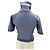 Autre Marque Top blu con zip e colletto alto DHRUV KAPOOR - vista 2