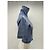 Autre Marque Top blu con zip e colletto alto DHRUV KAPOOR - vista 3